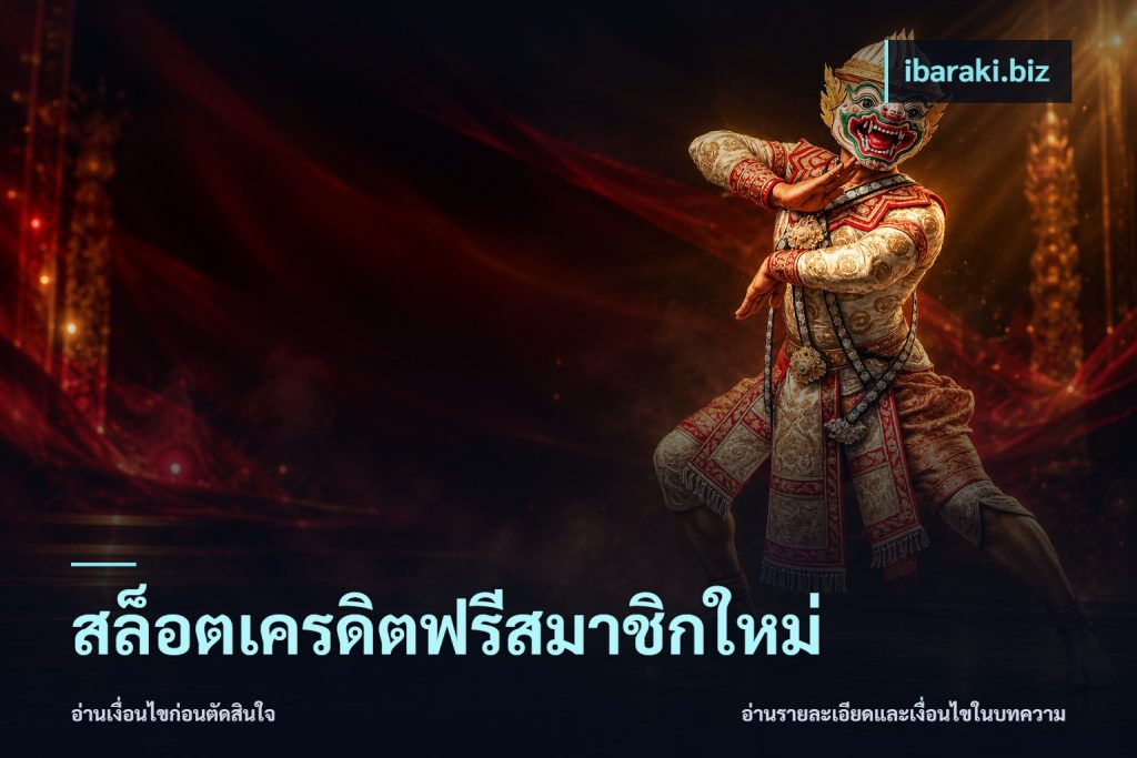สล็อตเครดิตฟรีสมาชิกใหม่