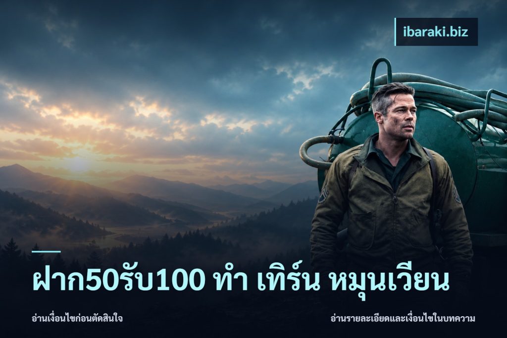ฝาก50รับ100 ทํา เทิร์น หมุนเวียน